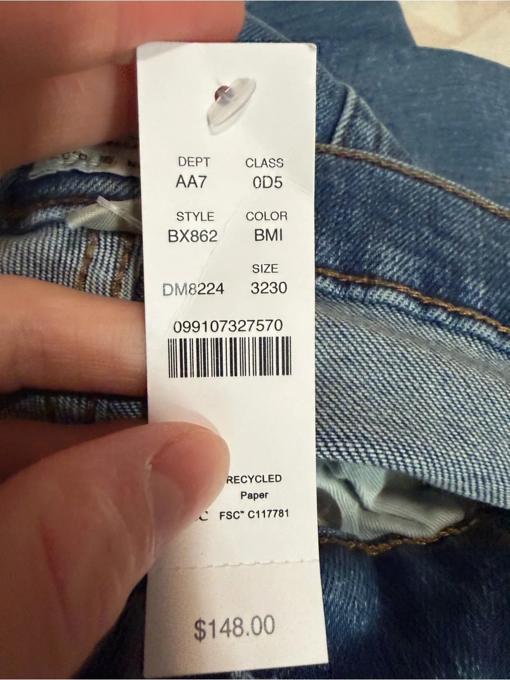 J crew 484 Slim-fit stretch jean in medium wash
